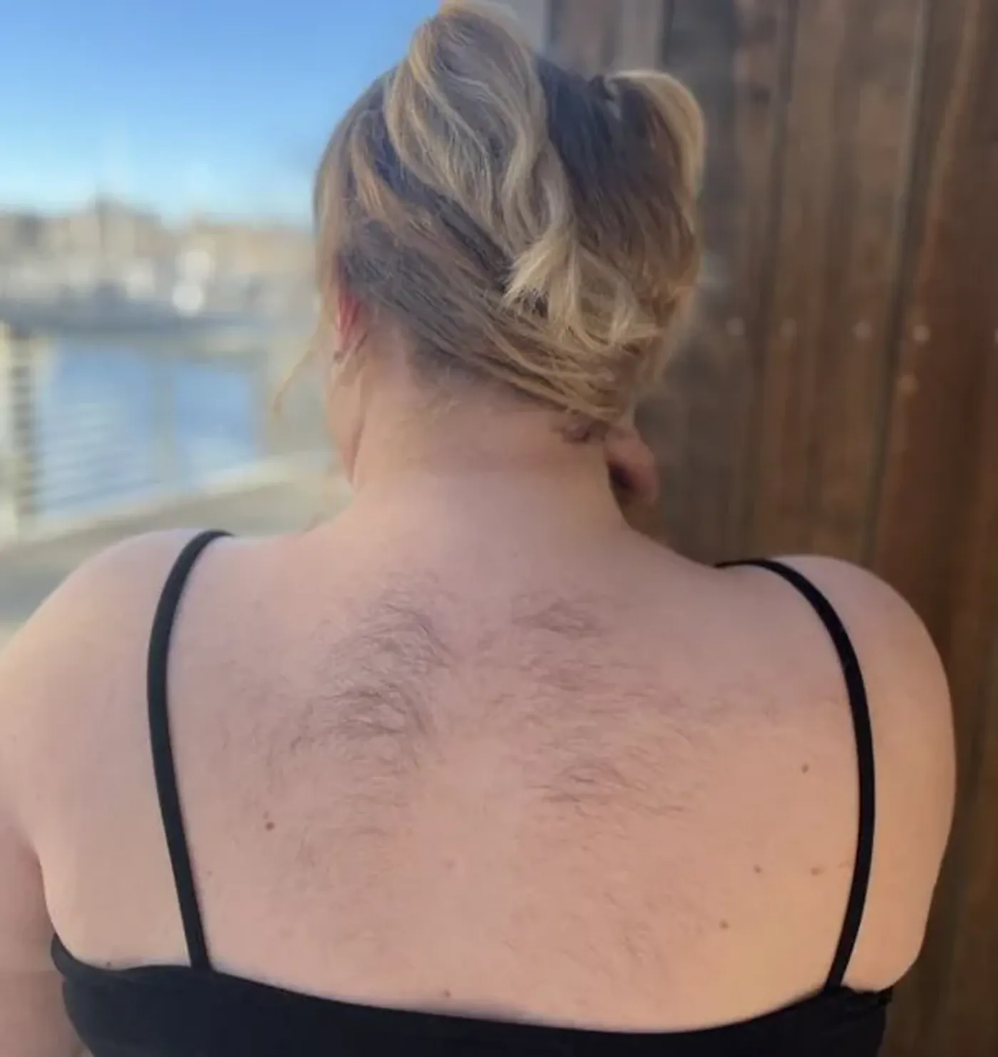 Lillian har nå sluttet å barbere seg hver dag